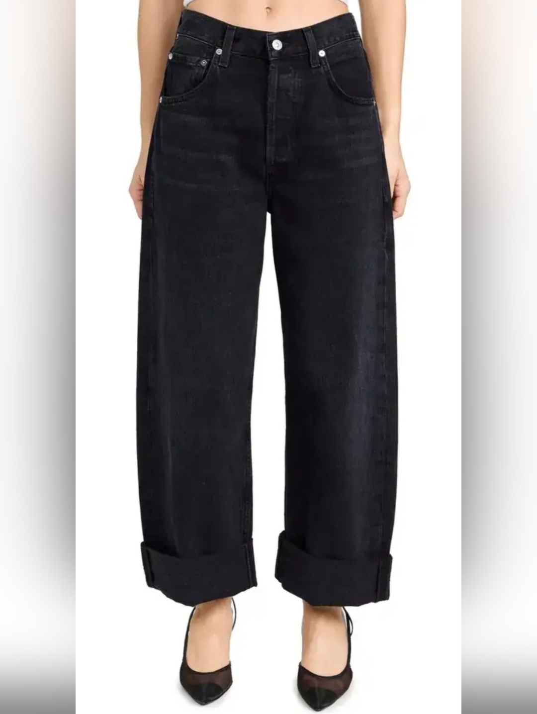 Citizens Of Humanity Ayla Cuffed Cropped Jeans